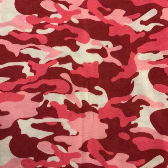 Accessories - PINK CAMO Facemask Bandana Style Neck Gaiter